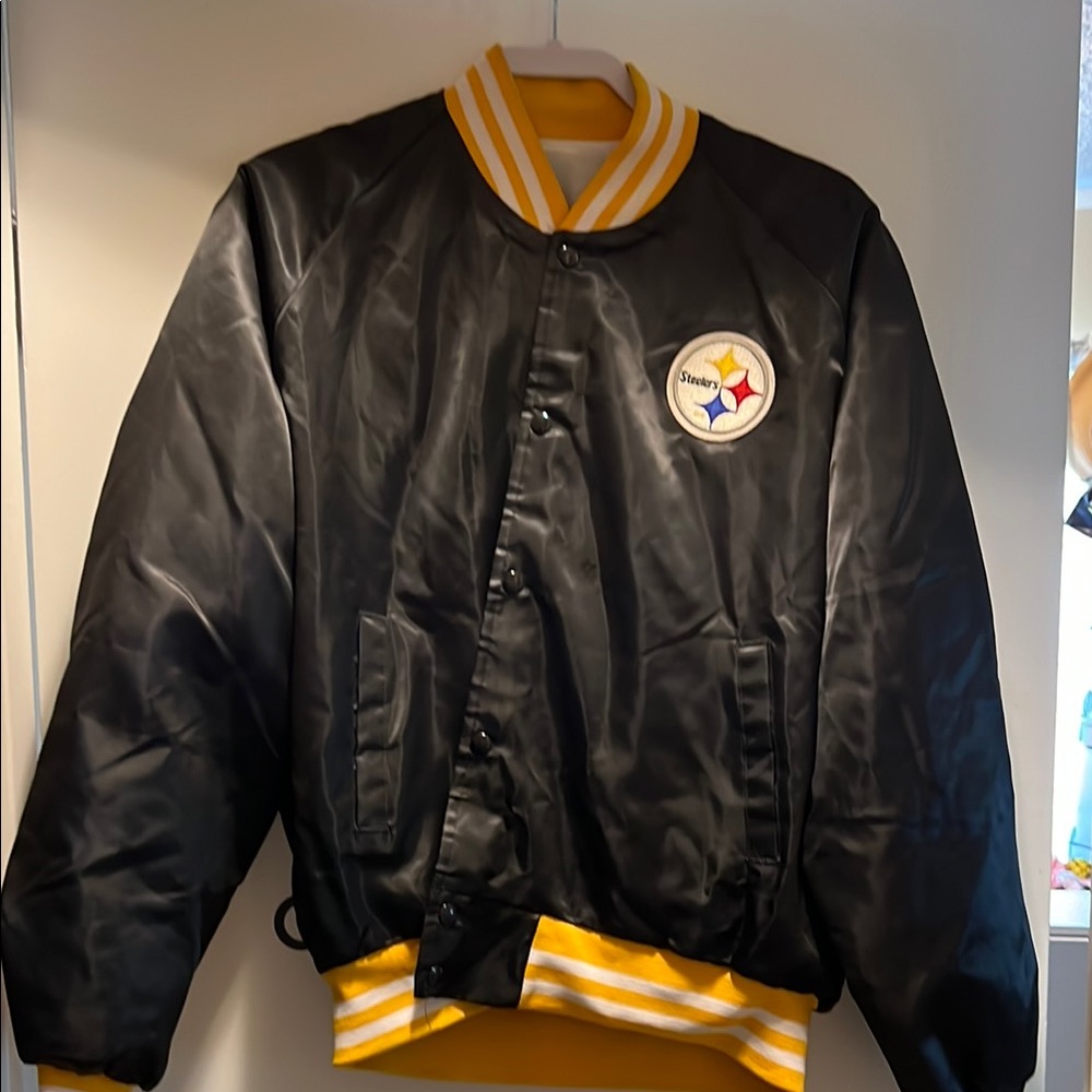 Black and Gold Steelers Jacket